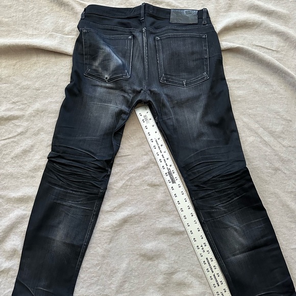 Naked & Famous Cashmere Black Denim - Picture 7 of 8